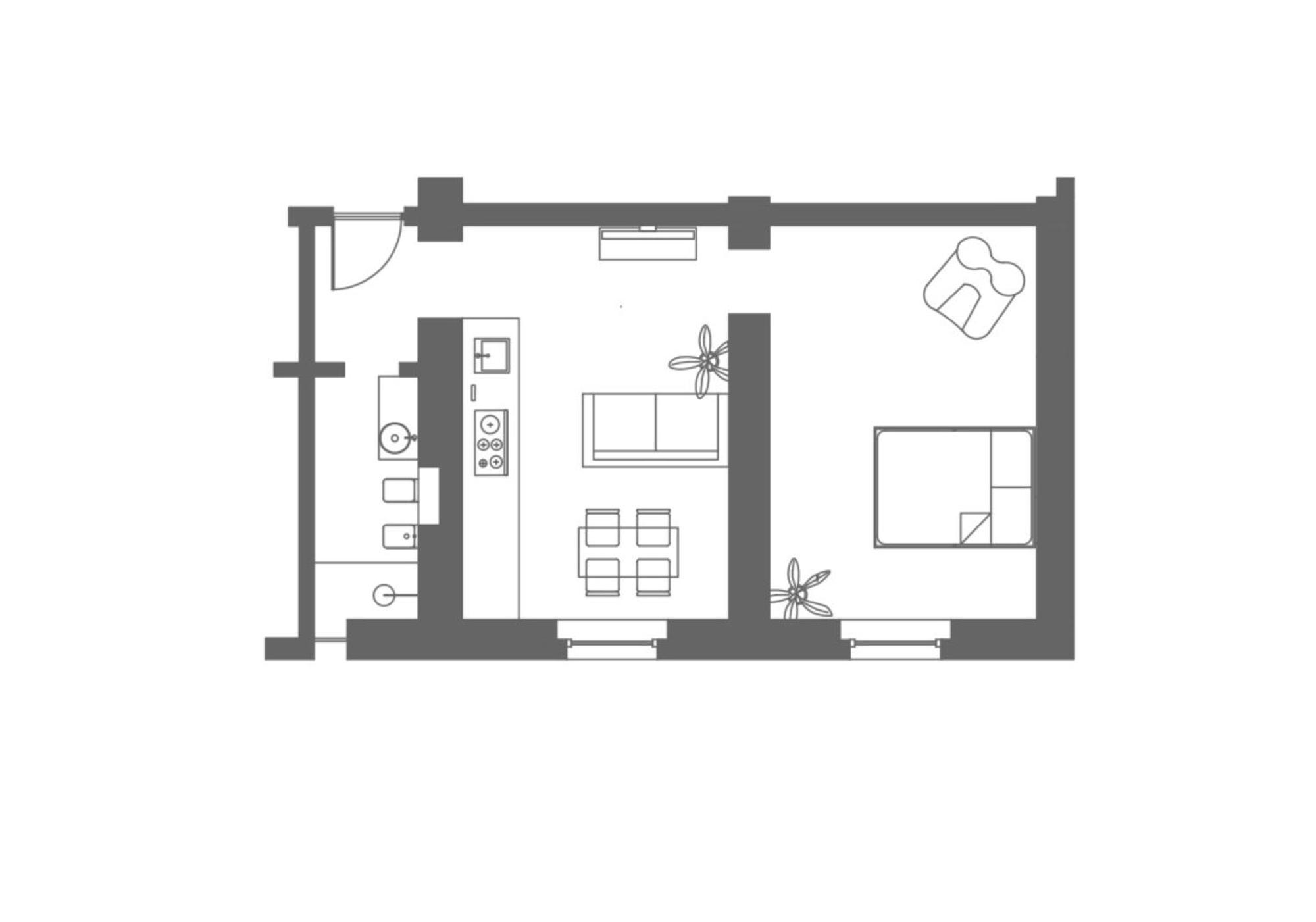 Brera Apartments In Porta Volta Милано Стая снимка