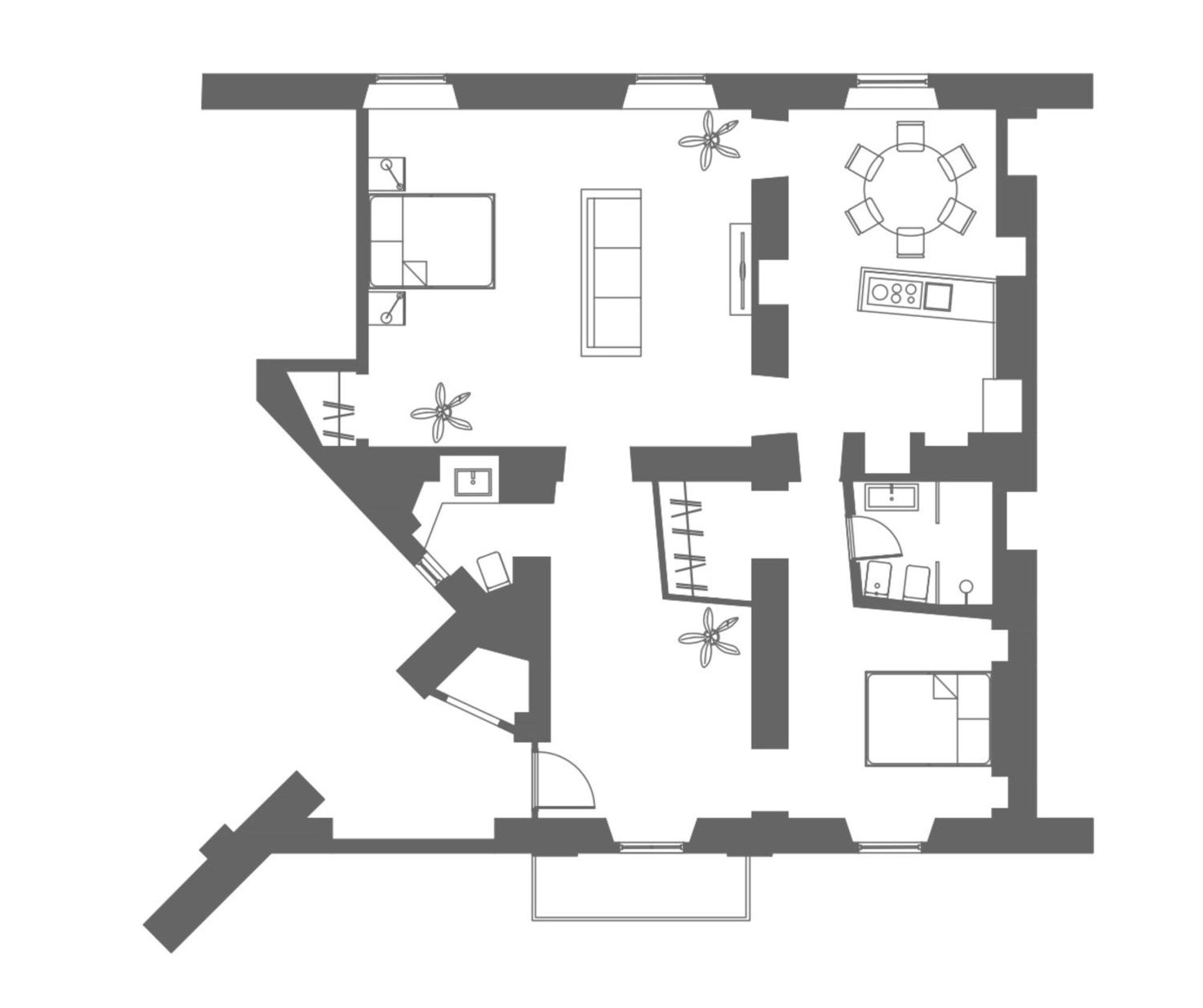 Brera Apartments In Porta Volta Милано Стая снимка